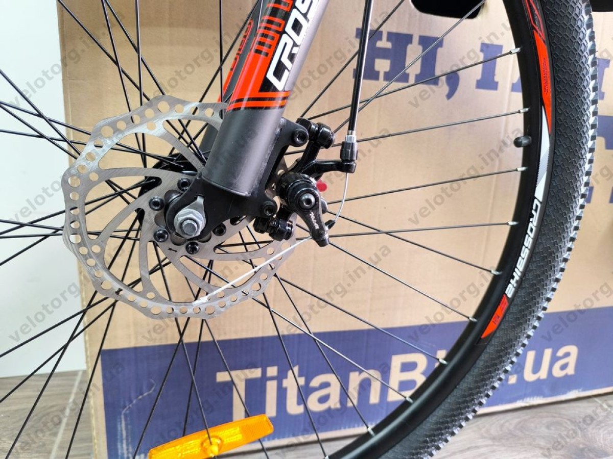 Купити велосипед Crossbike Boxter 29″ рама 19″ black-red – гірський MTB— надійний гірський велосипед для активних поїздок