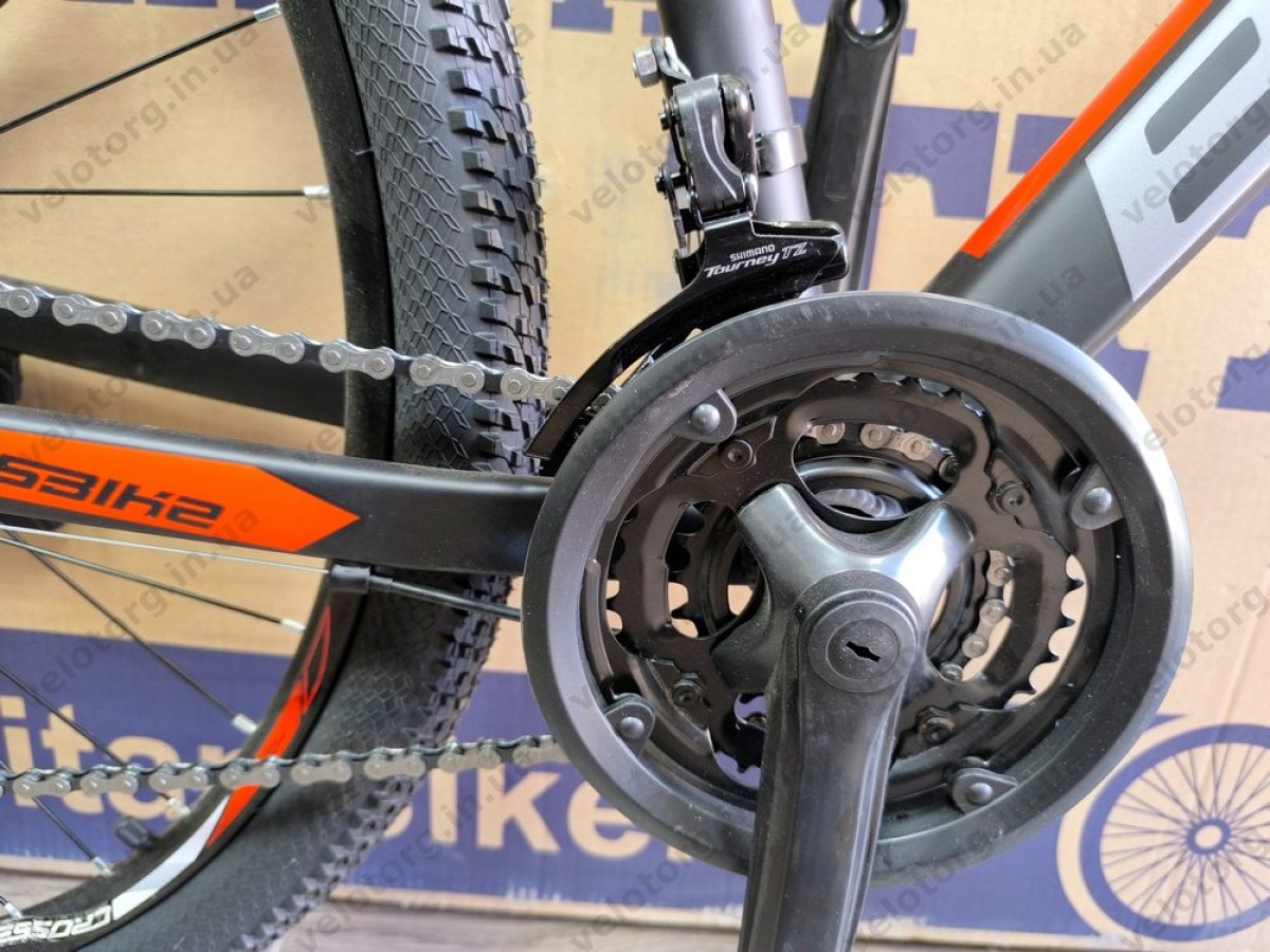 Купити велосипед Crossbike Boxter 29″ рама 19″ black-red – гірський MTB— надійний гірський велосипед для активних поїздок