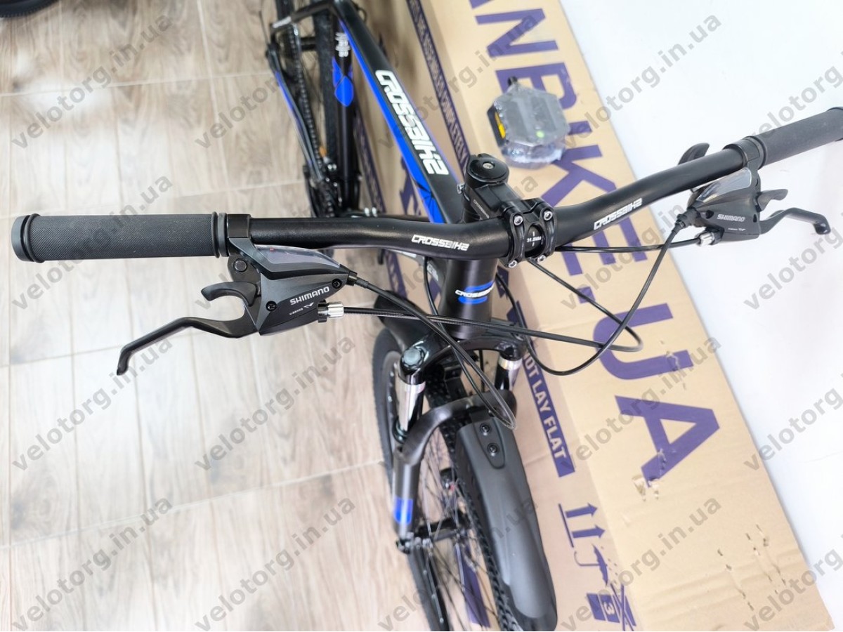 Велосипед Crossbike 29″ Compass рама 20″ black-blue