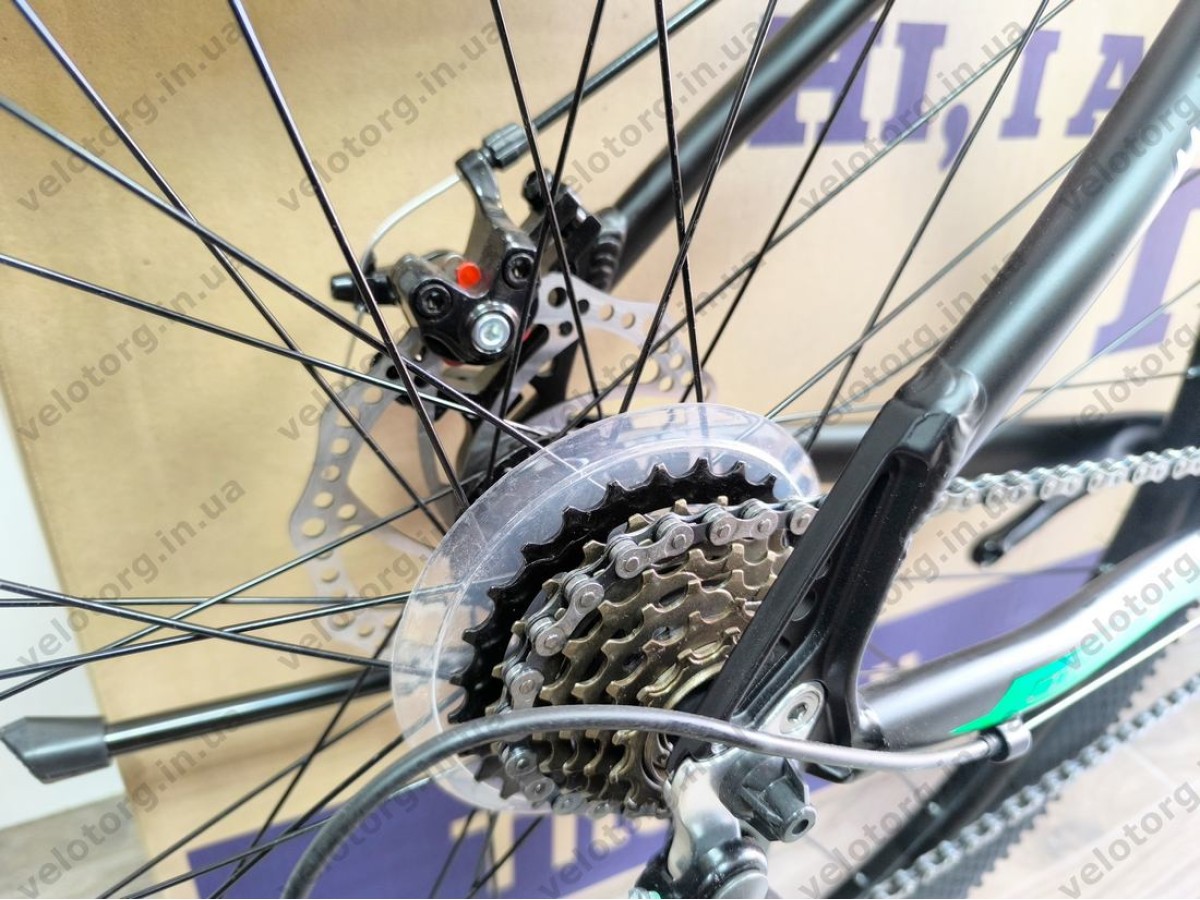 Велосипед Crossbike 29″ Compass рама 20″ black-green