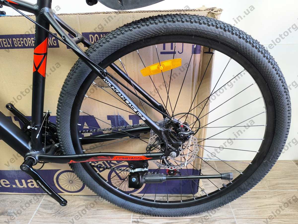 Велосипед Crossbike 29″ Compass рама 20″ black-red