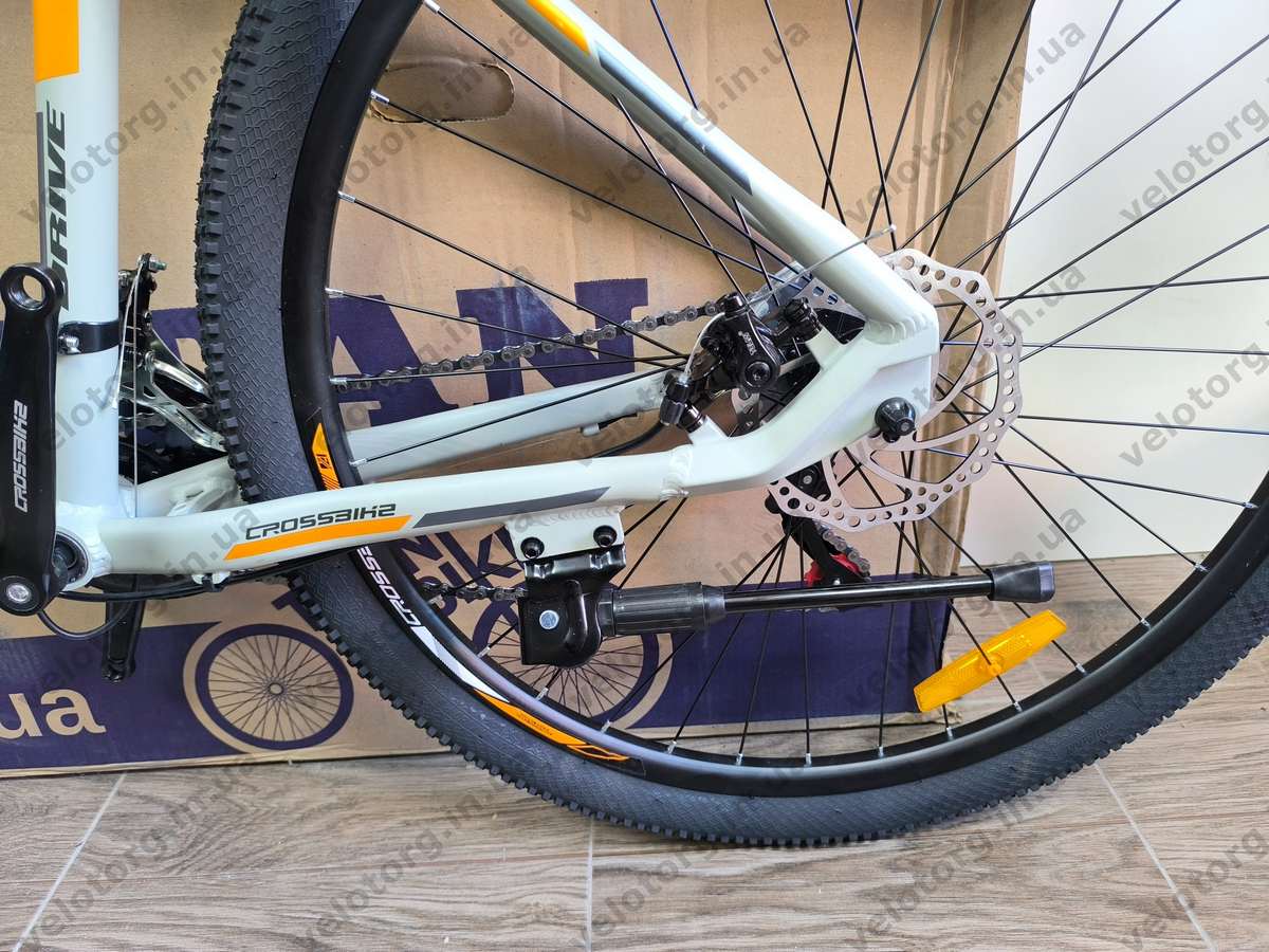 Велосипед Crossbike 29″ Drive 2026 рама 19″ grey-orange
