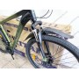 Велосипед CrossBike 29" Genesis рама 19" Black-Green 2026