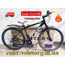 Велосипед Crossbike 29" Lion 2025 Рама 19" black-green