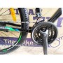 Купити велосипед CrossBike Lion 29" 2025 — рама 19", чорний-зелений