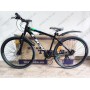 Купити велосипед CrossBike Lion 29" 2025 — рама 19", чорний-зелений