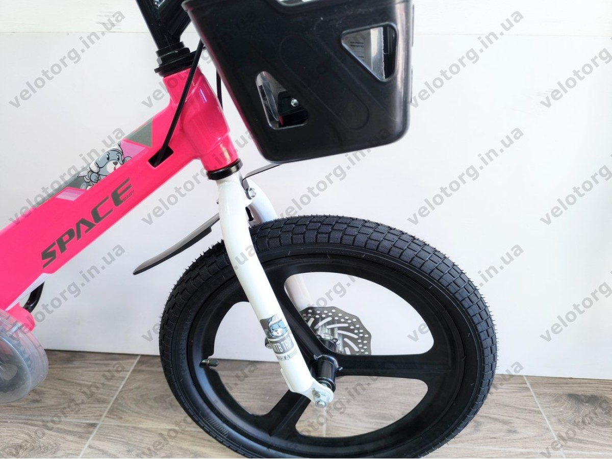 Велосипед MG 18" SPACE KID MOON DD рама-10,6" рожевий 2026