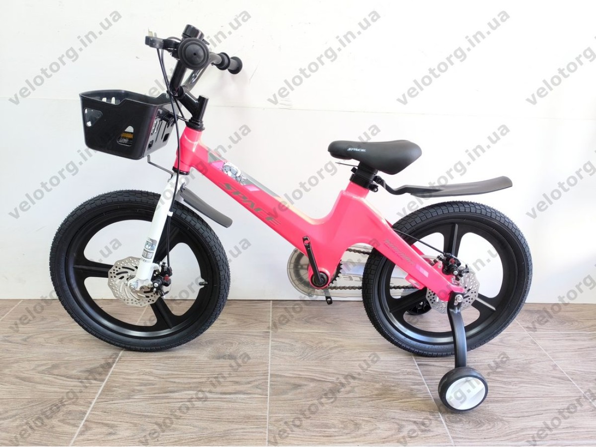Велосипед MG 18" SPACE KID MOON DD рама-10,6" рожевий 2026