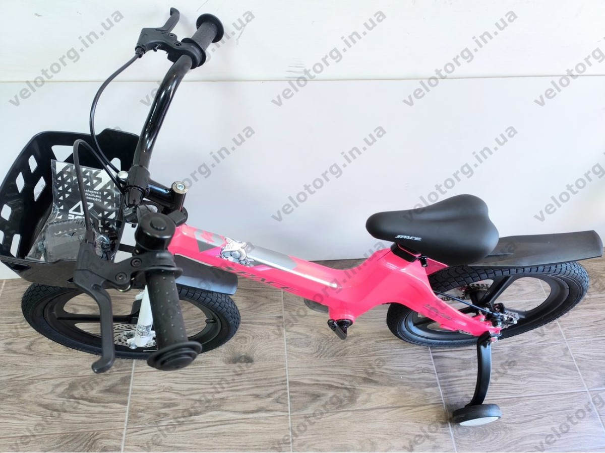 Велосипед MG 18" SPACE KID MOON DD рама-10,6" рожевий 2026
