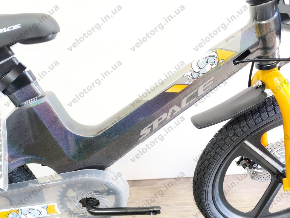Велосипед MG 18" SPACE KID MOON DD рама-10,6" хамелеон 2026