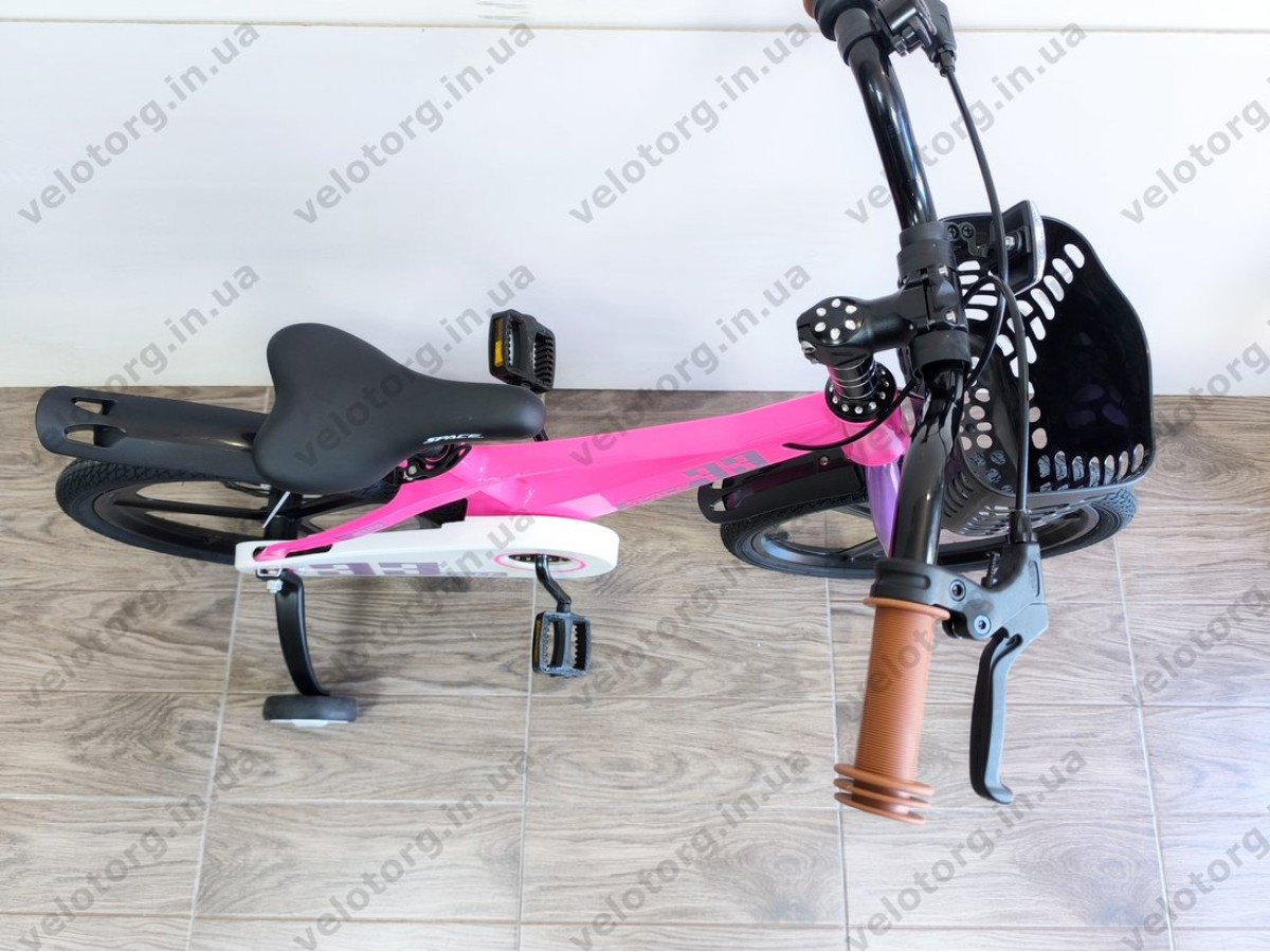 Велосипед MG 18" SPACE KID ORION DD рама-10" рожевий з фіолетовим 2026