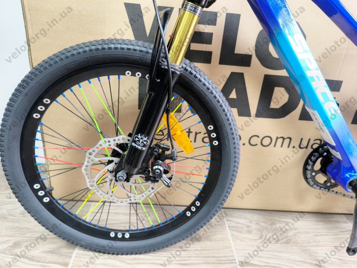 Велосипед SPACE KID ALIOTH 20″ 2025 рама 11″ синій магнієвий – дитячий MTB