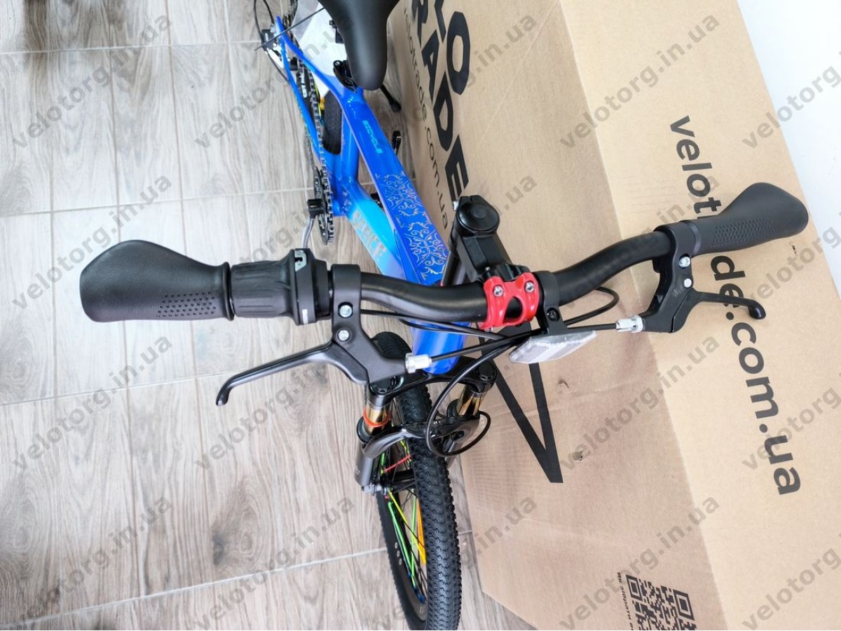 Велосипед SPACE KID ALIOTH 20″ 2025 рама 11″ синій магнієвий – дитячий MTB
