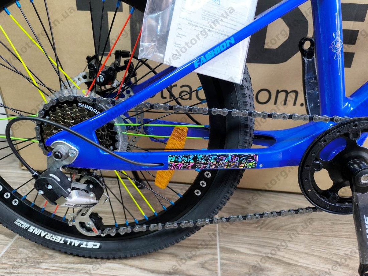 Велосипед SPACE KID ALIOTH 20″ 2025 рама 11″ синій магнієвий – дитячий MTB