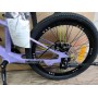 Велосипед SPACE KID ALIOTH 20″ 2025 рама 11″ фіолетовий магнієвий – дитячий MTB