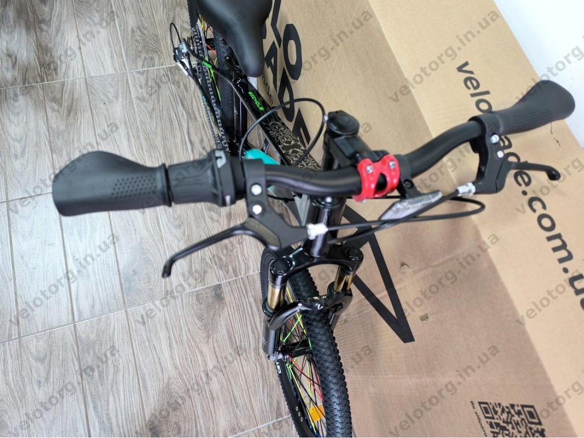 Велосипед SPACE KID ALIOTH 20″ 2025 рама 11″ чорний магнієвий – дитячий MTB