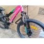 Велосипед ST 24" SPACE AURORA DD FR рама-12" рожево-чорний 2026