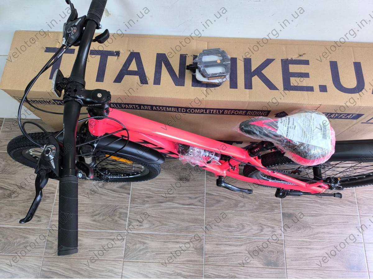 Велосипед Titan Apollo 24" Рама-11" pink-black