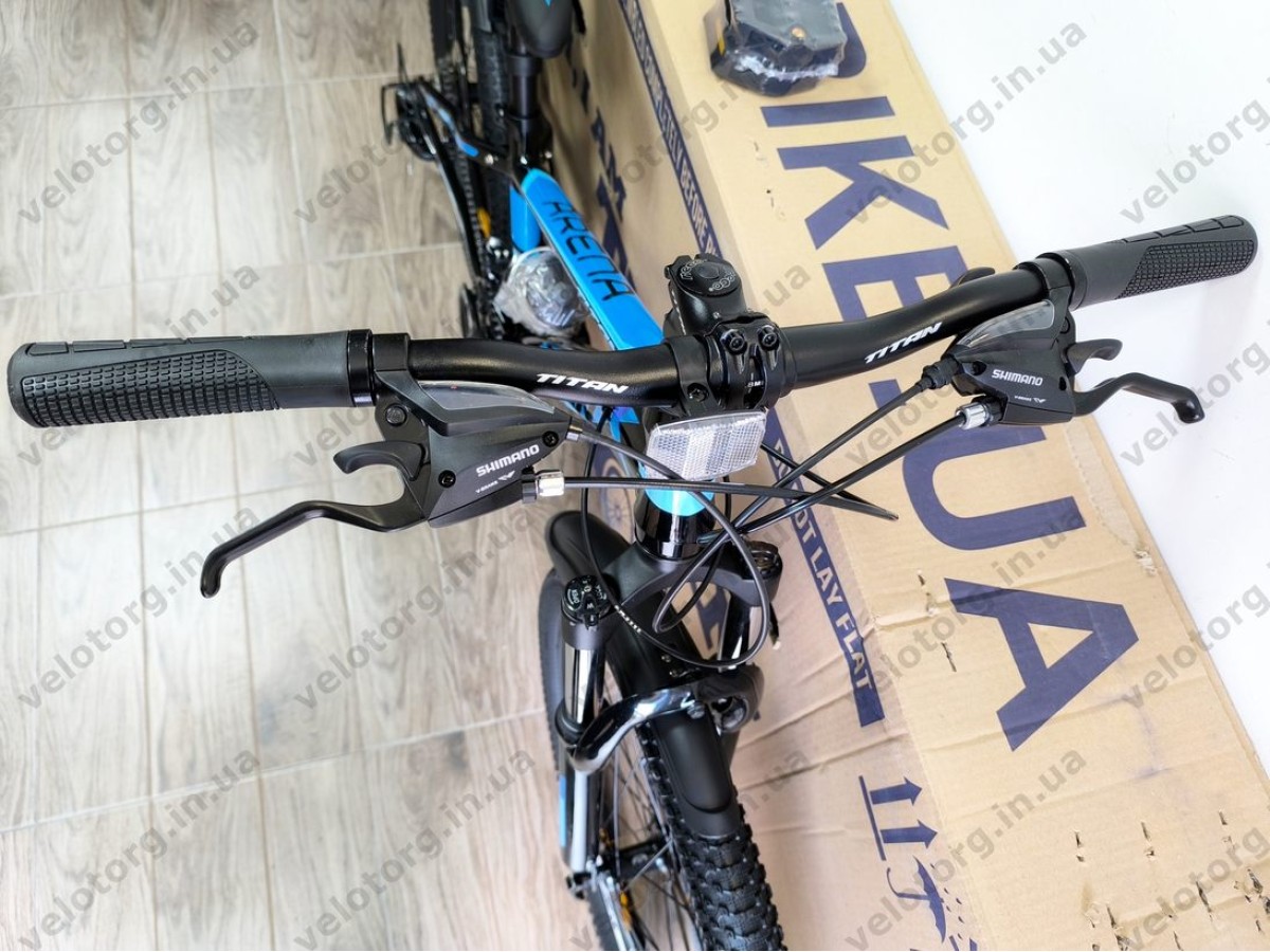 Велосипед Titan 24″ Arena 2025 рама 12″ black-blue
