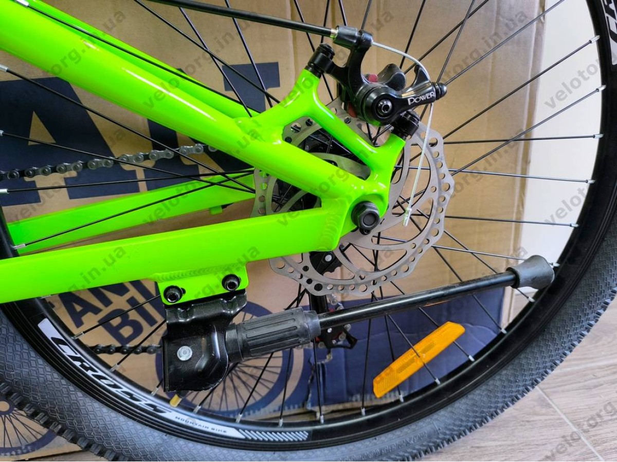 Велосипед Titan 26″ Apollo рама 13″ green-black — надійний гірський велосипед для активних поїздок БЕЗКОШТОВНА ДОСТАВКА