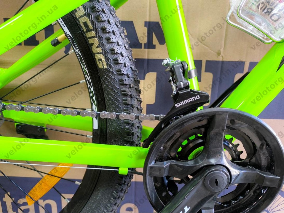 Велосипед Titan 26″ Apollo рама 13″ green-black — надійний гірський велосипед для активних поїздок БЕЗКОШТОВНА ДОСТАВКА