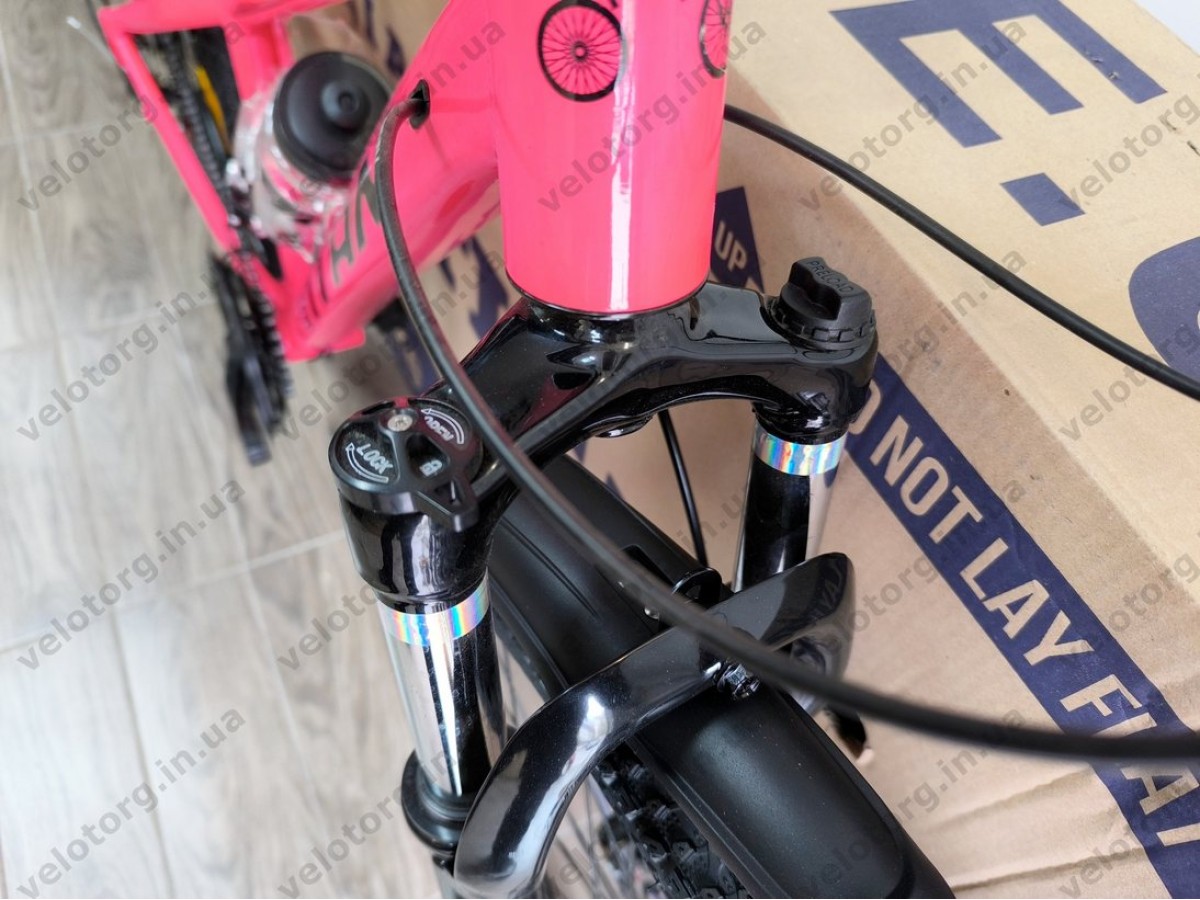 Велосипед Titan 26″ Apollo рама 13″ pink-black — надійний гірський велосипед для активних поїздок БЕЗКОШТОВНА ДОСТАВКА