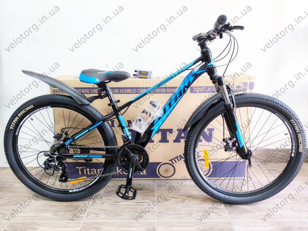 Велосипед Titan 26″ Arena 2025 рама-13″ black-blue