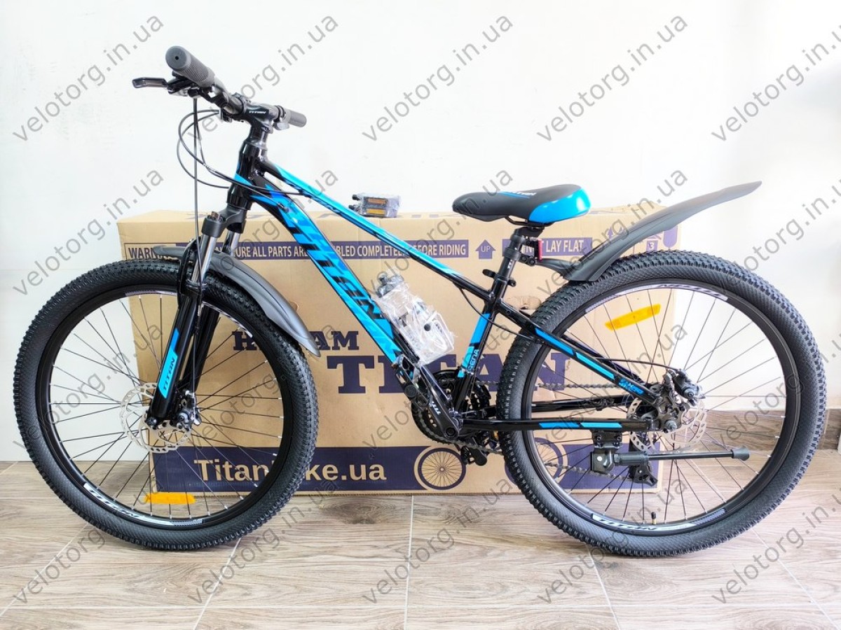 Велосипед Titan 26″ Arena 2025 рама-13″ black-blue