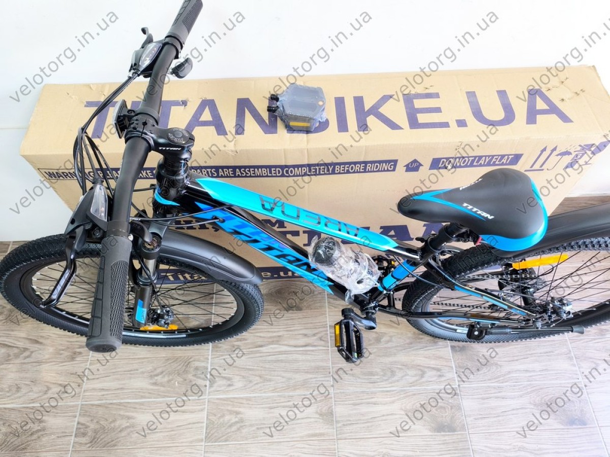 Велосипед Titan 26″ Arena 2025 рама-13″ black-blue