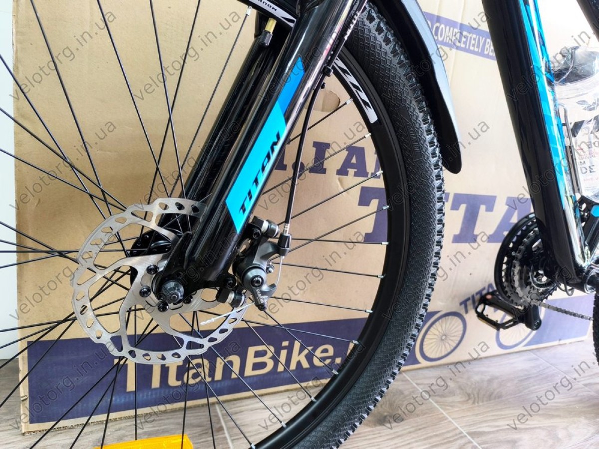 Велосипед Titan 26″ Arena 2025 рама-13″ black-blue