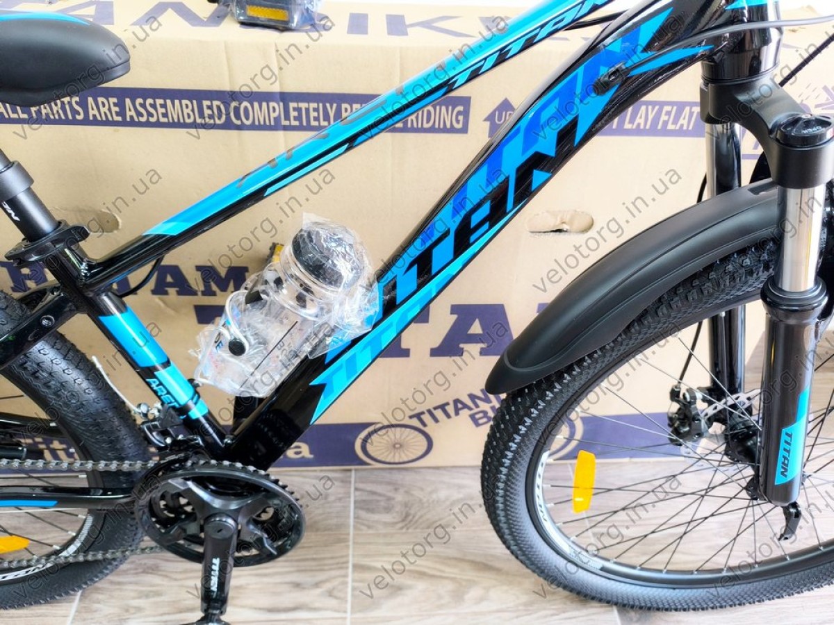 Велосипед Titan 26″ Arena 2025 рама-13″ black-blue
