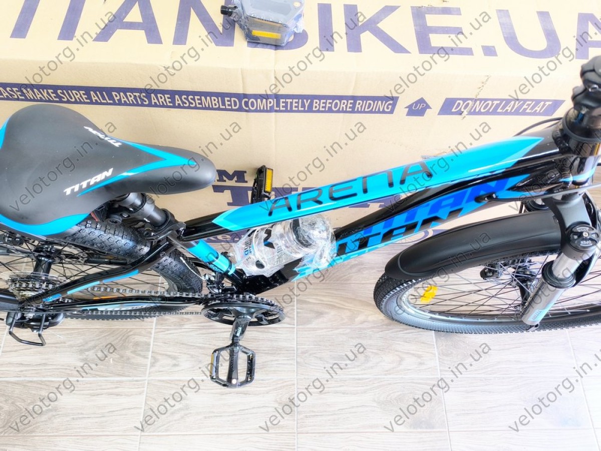 Велосипед Titan 26″ Arena 2025 рама-13″ black-blue