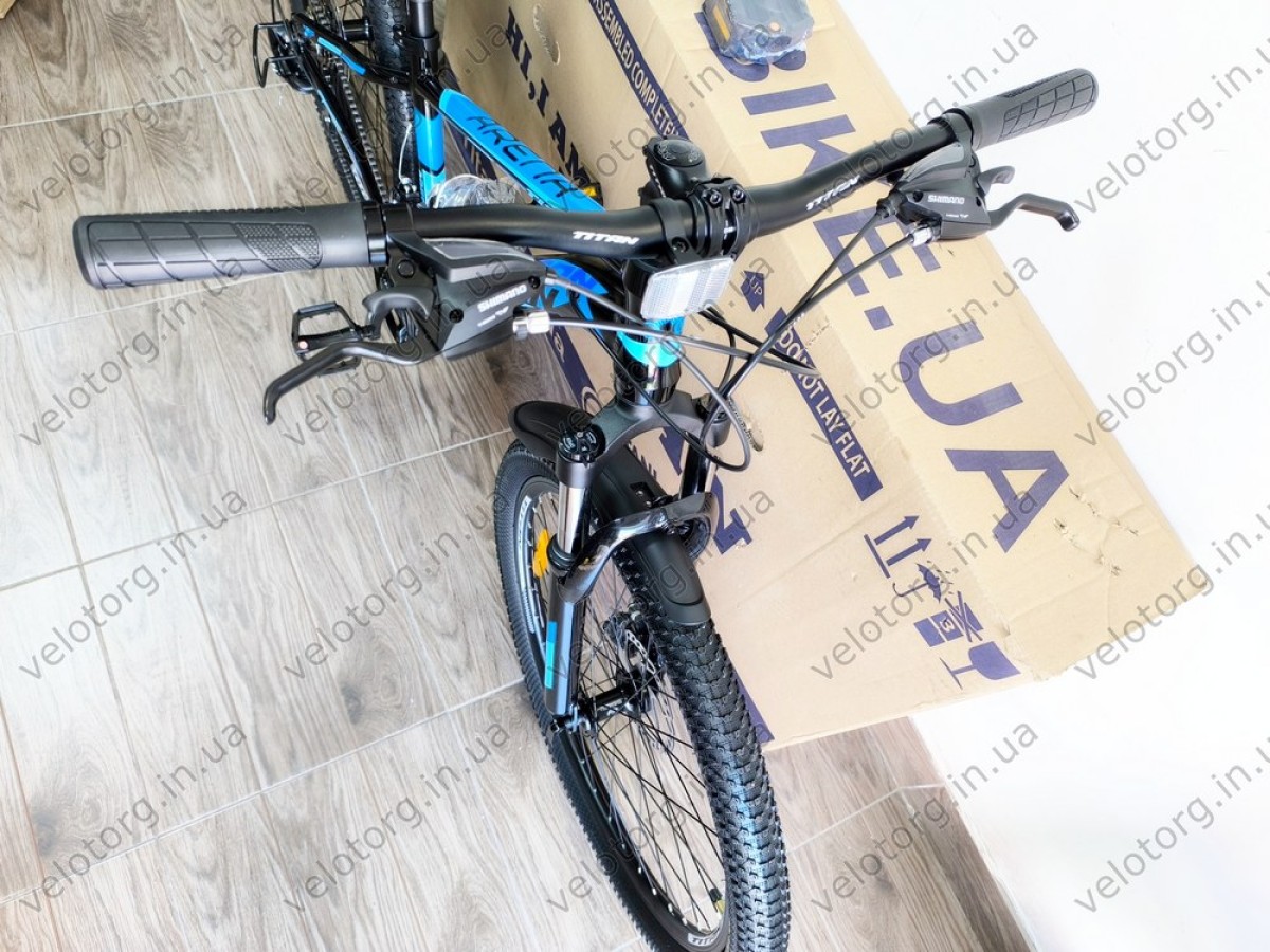 Велосипед Titan 26″ Arena 2025 рама-13″ black-blue