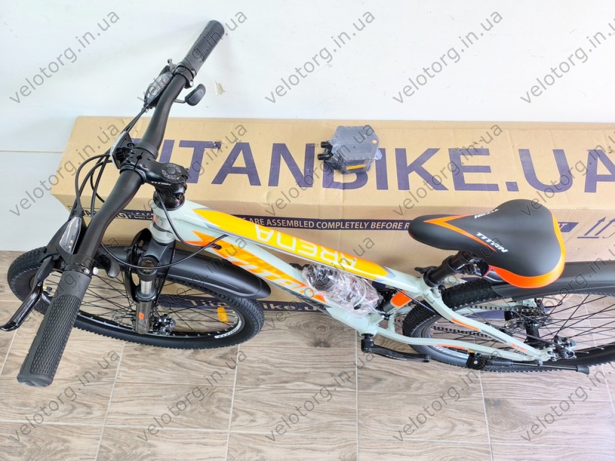 Велосипед Titan 26″ Arena 2025 рама-13″ grey-orange