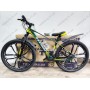 Велосипед Titan 26" Shadow green-yellow 2025 магнієвий — надійний гірський велосипед для активних поїздок