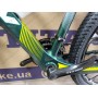 Велосипед Titan 26" Shadow green-yellow 2025 магнієвий — надійний гірський велосипед для активних поїздок