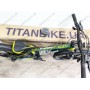Велосипед Titan 26" Shadow green-yellow 2025 магнієвий — надійний гірський велосипед для активних поїздок