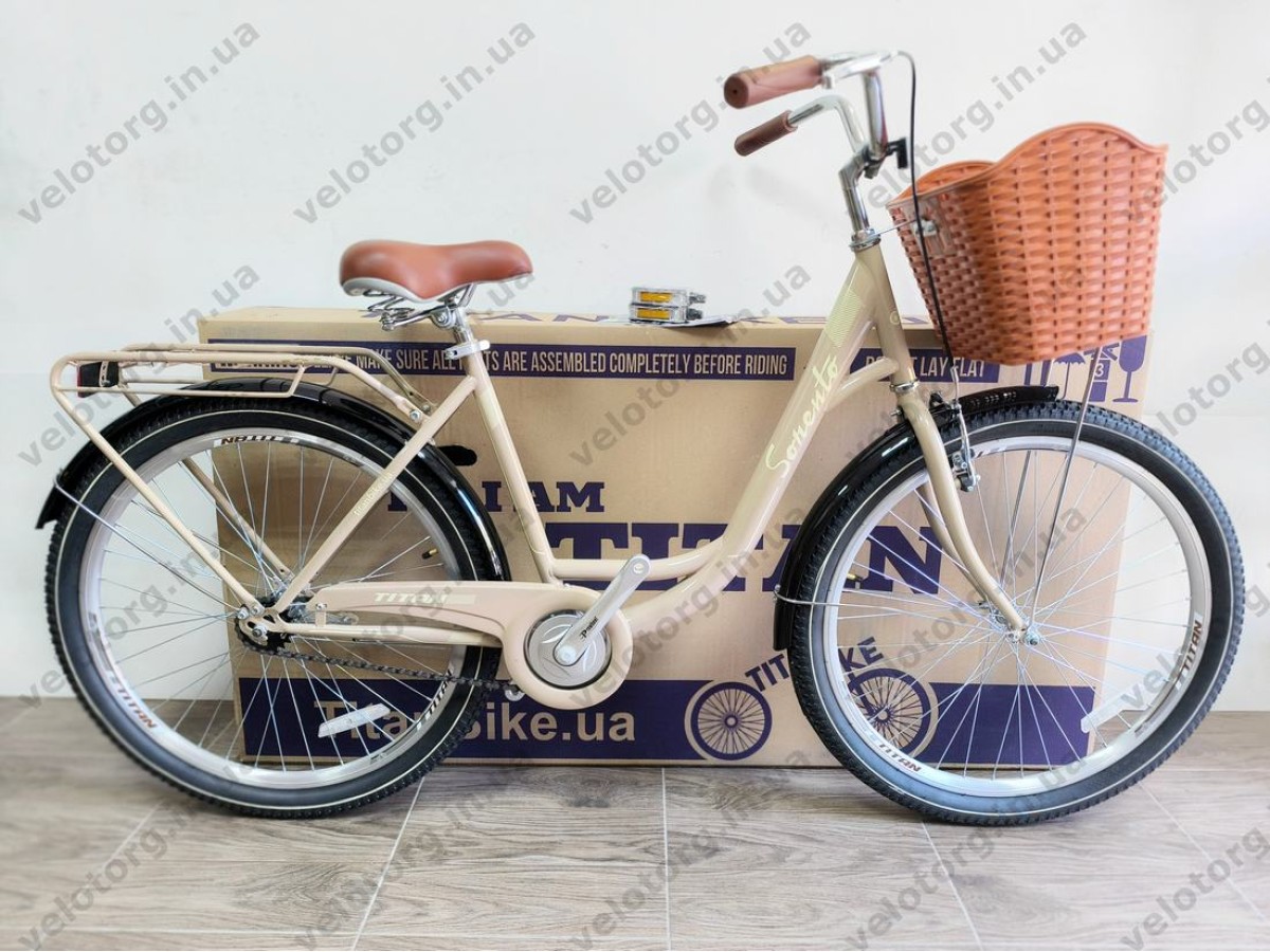 Велосипед Titan 26″ Sorento 2026 рама 18″ latte