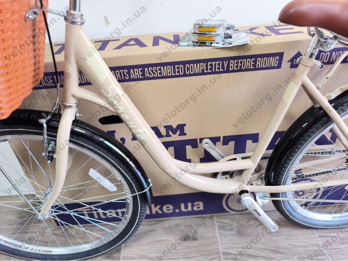 Велосипед Titan 26″ Sorento 2026 рама 18″ latte