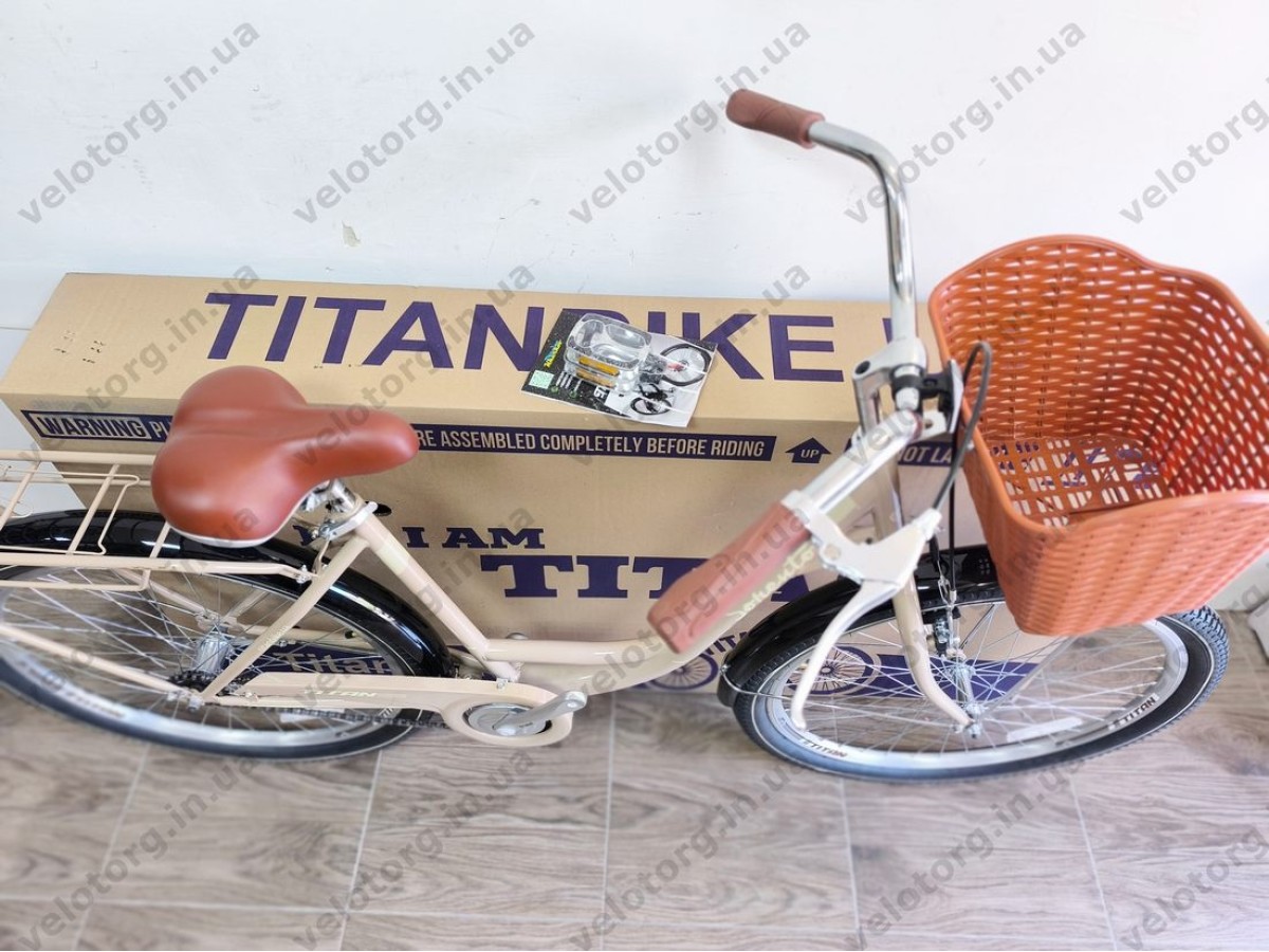 Велосипед Titan 26″ Sorento 2026 рама 18″ latte