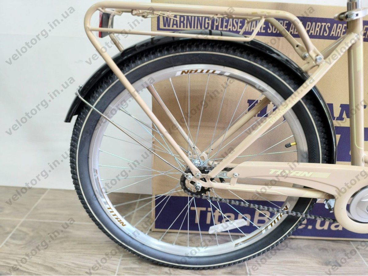 Велосипед Titan 26″ Sorento 2026 рама 18″ latte