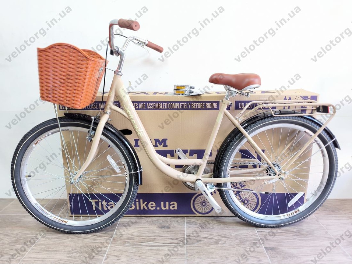 Велосипед Titan 26″ Sorento 2026 рама 18″ latte