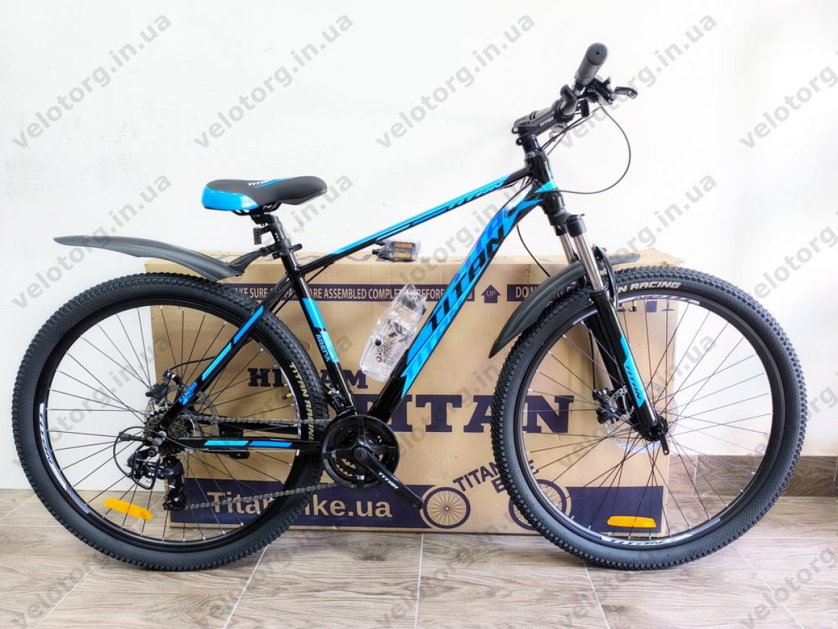 Велосипед Titan 29″ Arena 2025 рама-19″ black-blue