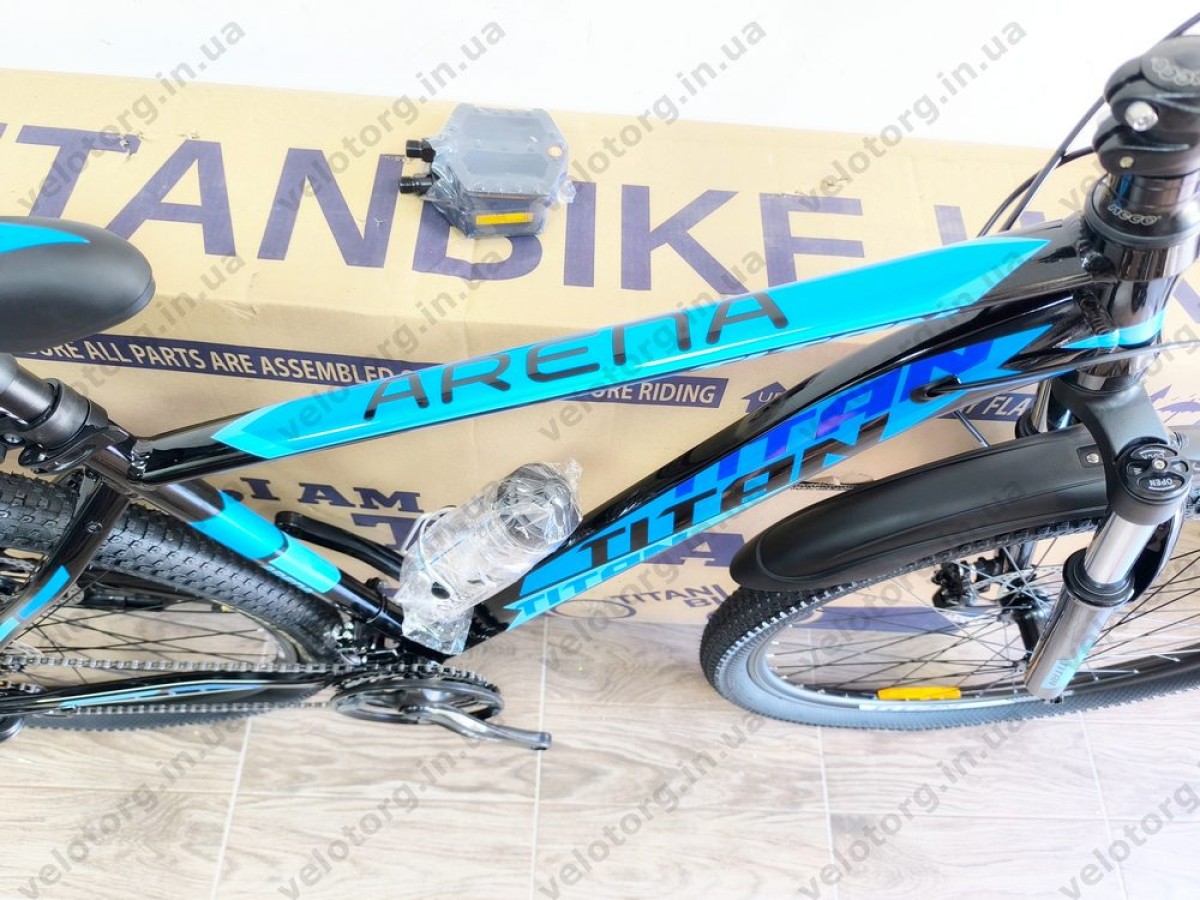 Велосипед Titan 29″ Arena 2025 рама-19″ black-blue