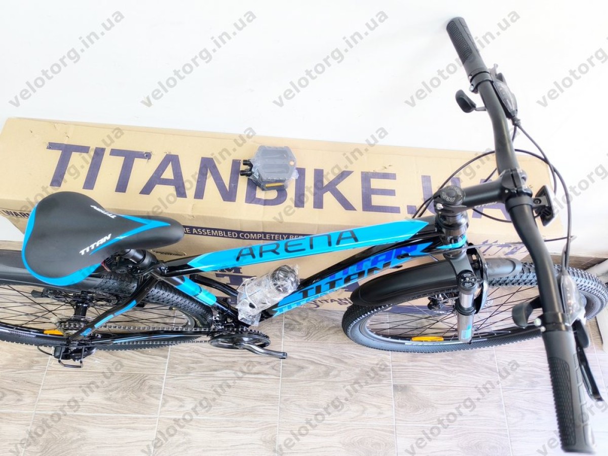 Велосипед Titan 29″ Arena 2025 рама-19″ black-blue