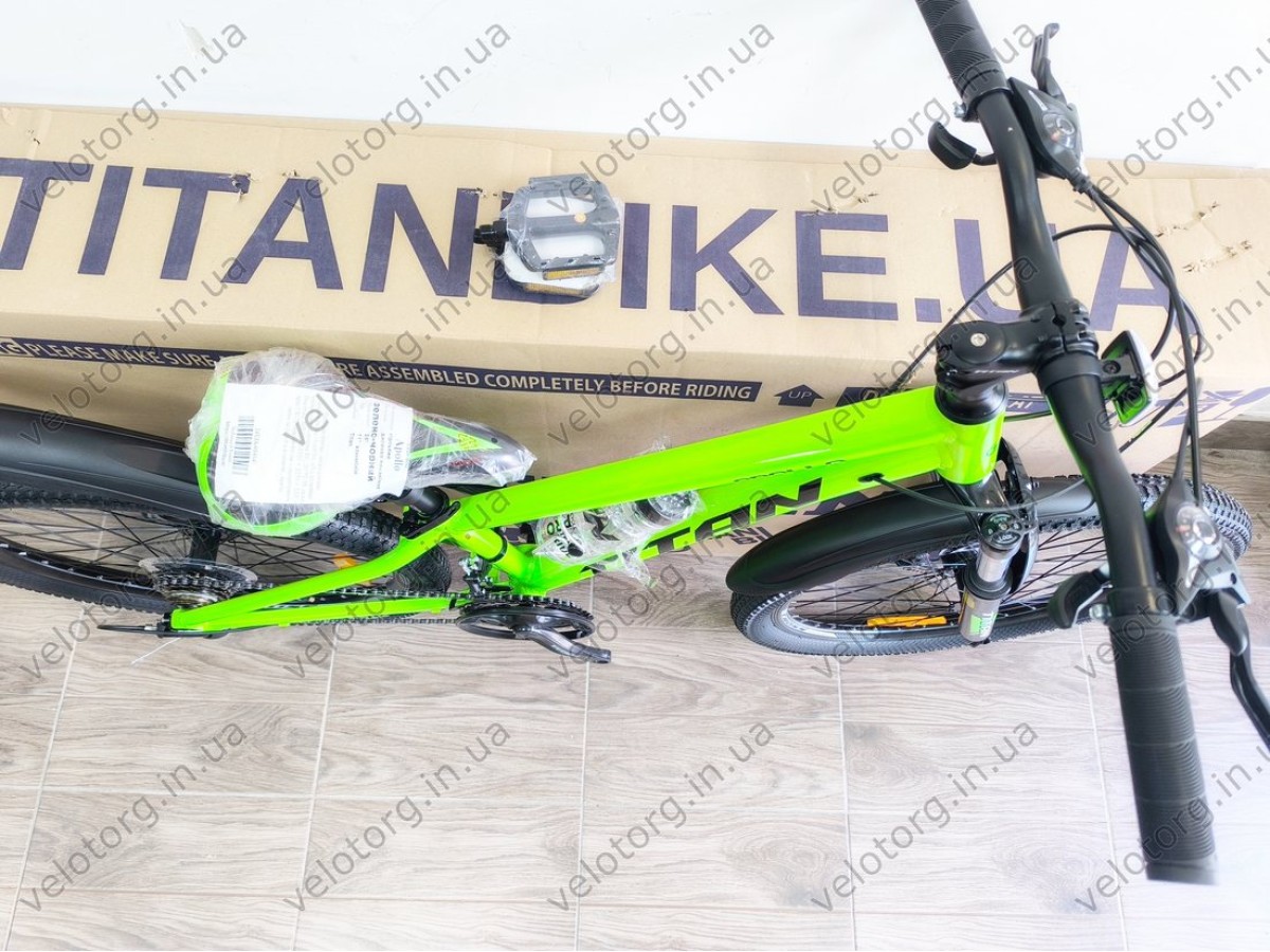 Велосипед Titan Apollo 24" Рама-11" green-black