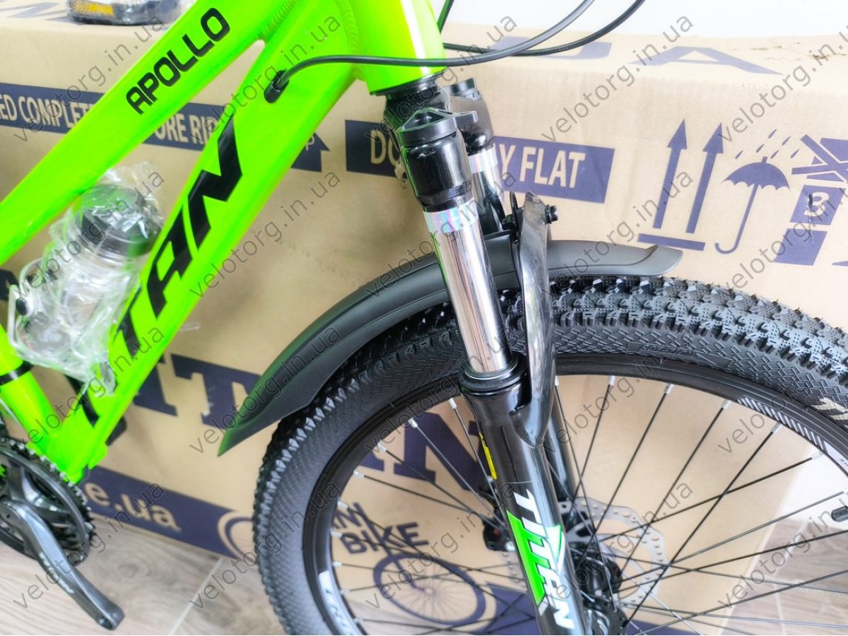 Велосипед Titan Apollo 24" Рама-11" green-black