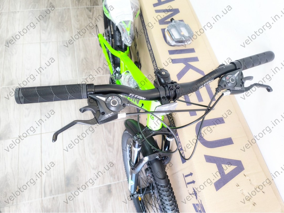 Велосипед Titan Apollo 24" Рама-11" green-black