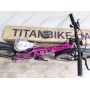 Велосипед Titan Drone 26" Рама 13" pink-black рожево-чорний