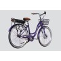 Електровелосипед 28″ Dorozhnik eAQUAMARINE BH 2026 рама 19″ 36V 13Ah 500W фіолетовий з кошиком